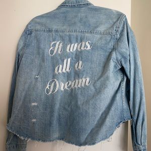 Pistola It Was All a Dream denim jacket
